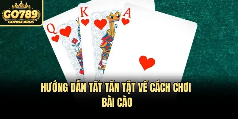 Hướng dẫn tất tần tật về cách chơi bài cào